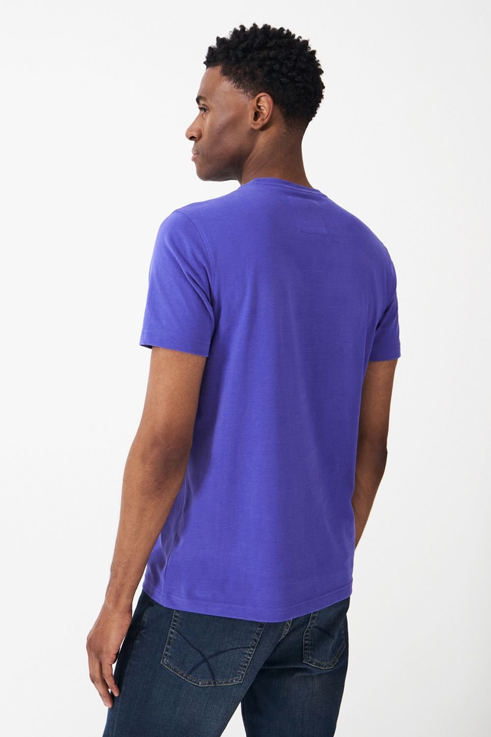 Crew Clothing Crew Clothing Men's Crew Classic T-Shirt Marine Blue - 3