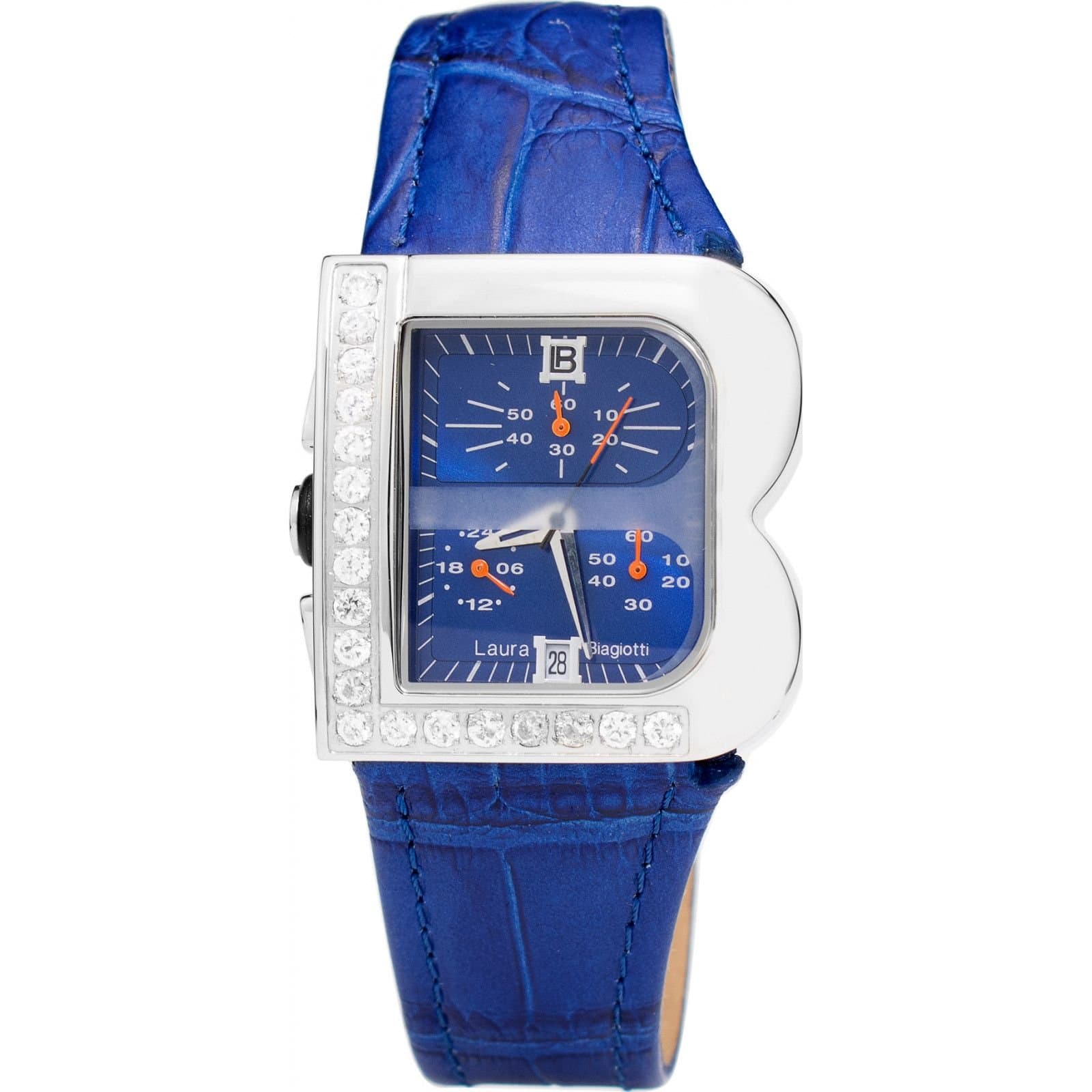 Laura Biagiotti Laura Biagiotti Women's LB0002L-02Z 33mm Quartz Watch in Blue