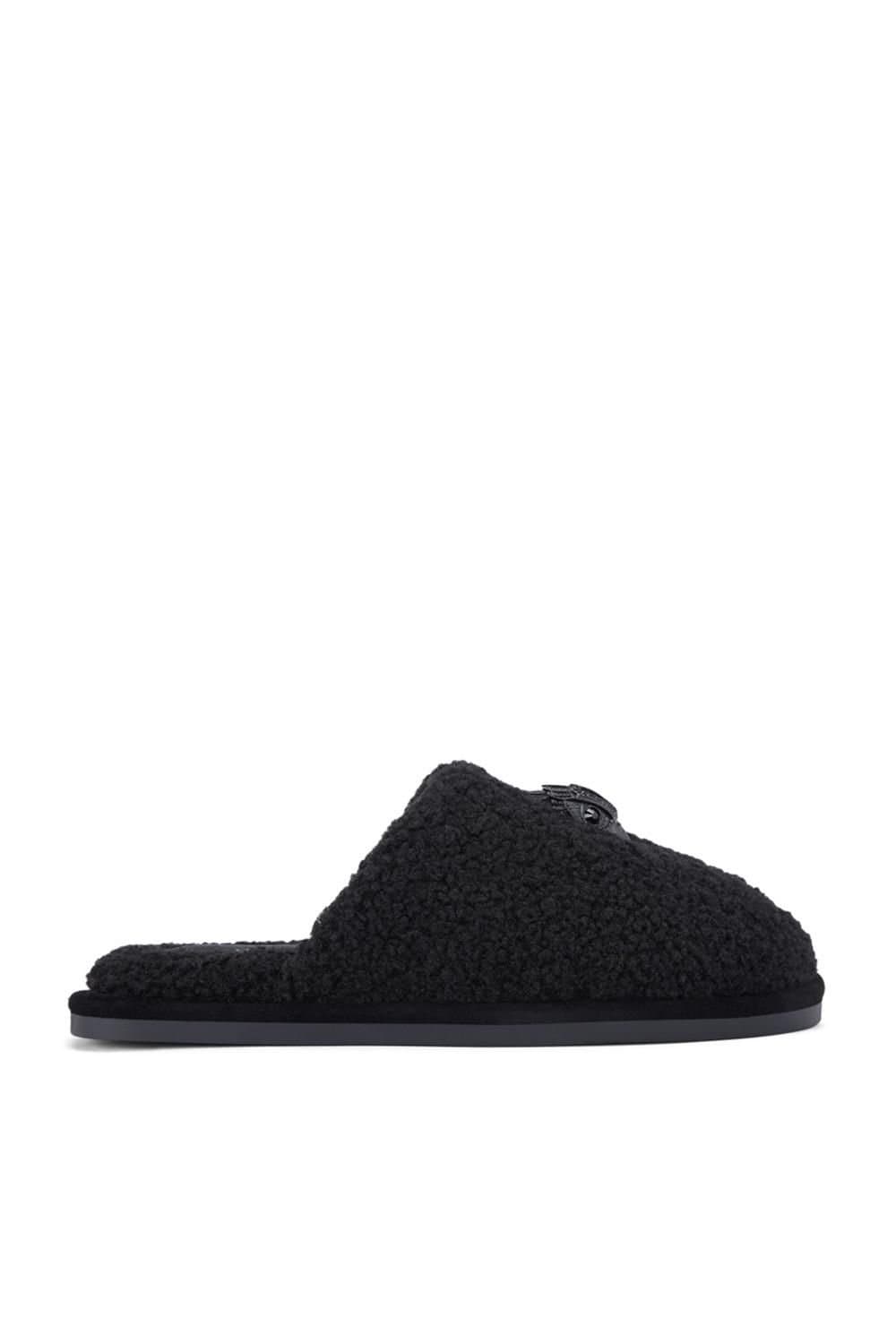 Kurt Geiger London Kurt Geiger London Women's 'Kensington Slippers' Fabric Flats in Black