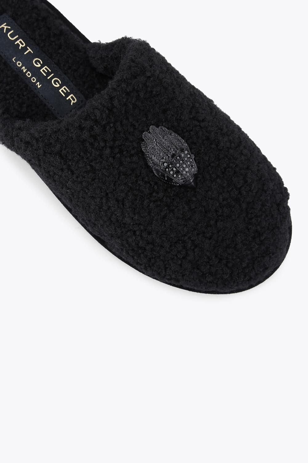 Kurt Geiger London Kurt Geiger London Women's 'Kensington Slippers' Fabric Flats in Black - 4