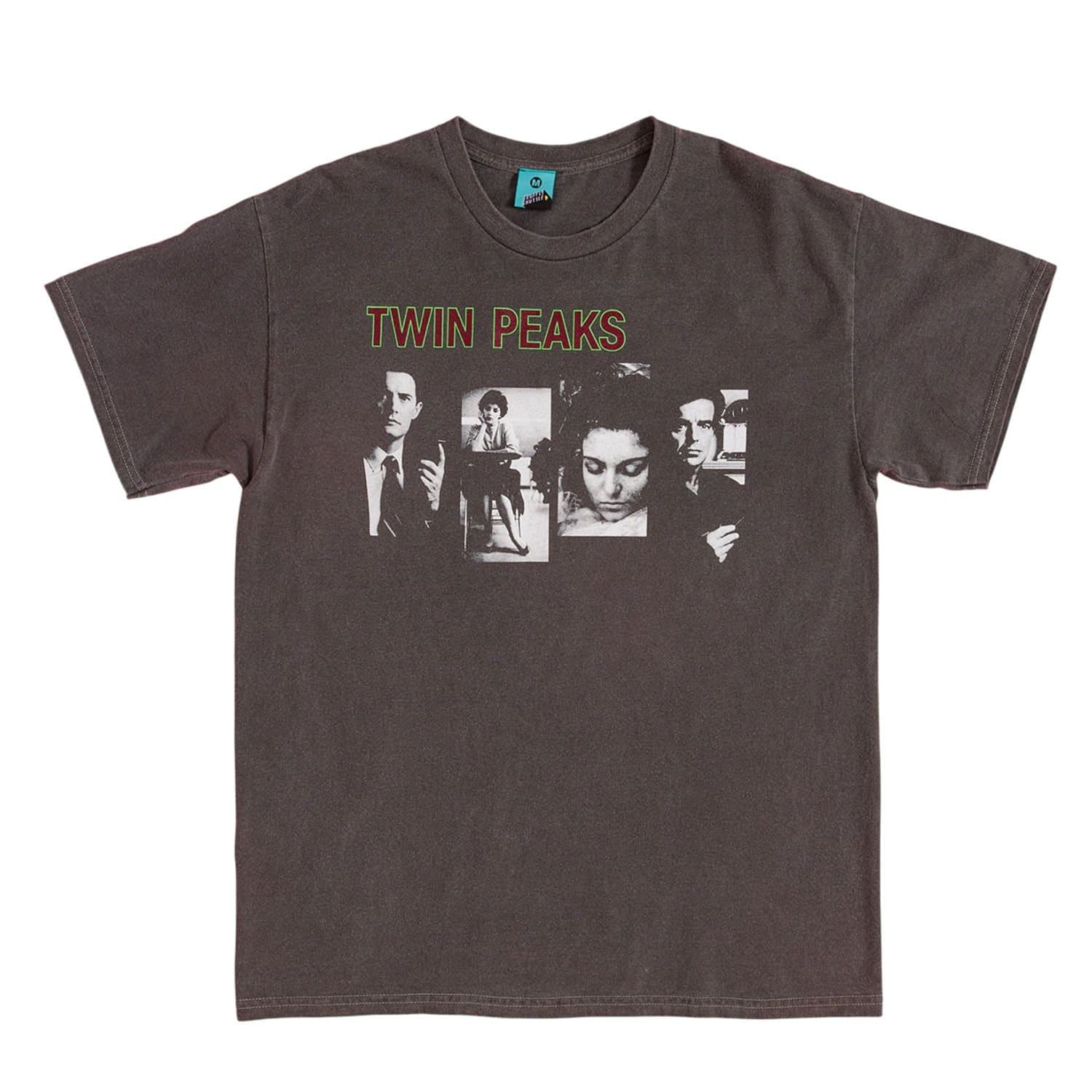 Twin Peaks Twin Peaks Men's Fire Walk With Me Vintage Wash T-Shirt in Charcoal