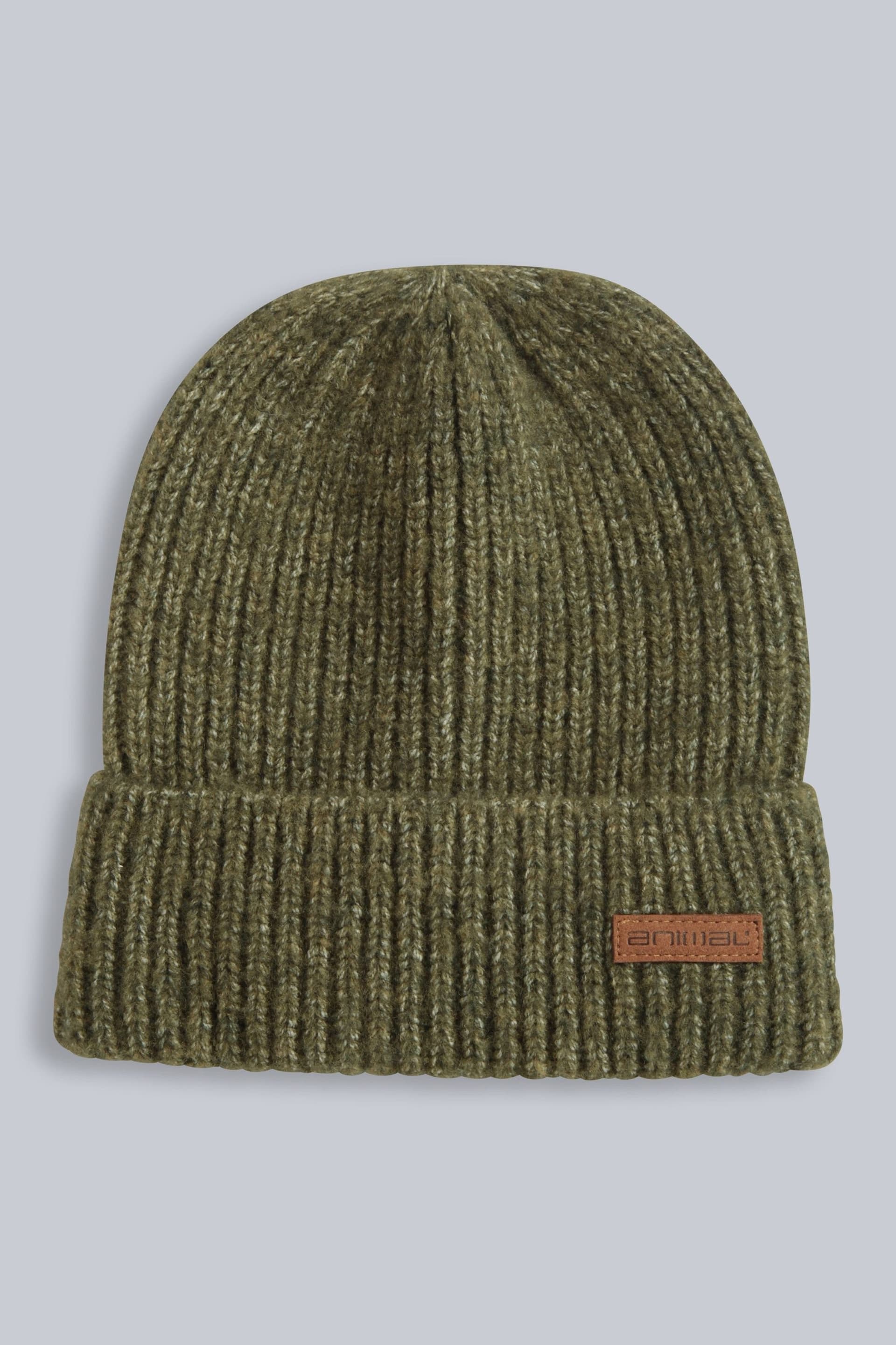 Animal Animal Men's Codi' Lightweight Warm & Cosy Knitted Classic Fit Outdoor Beanie in Khaki