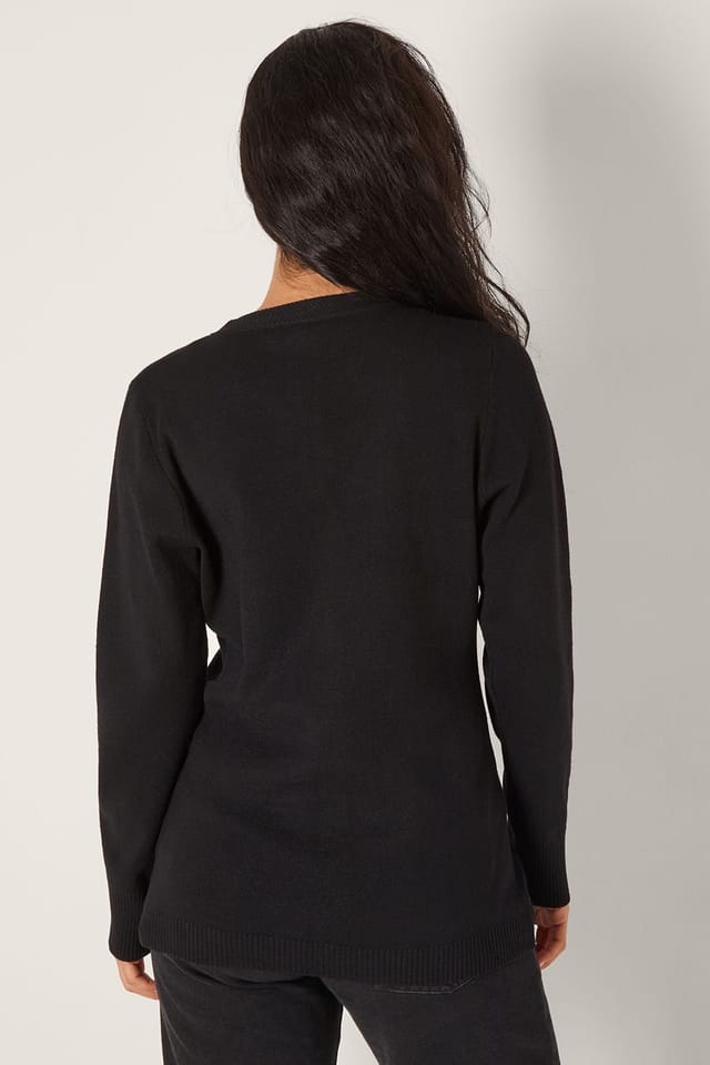 Monsoon Monsoon Women's Coleen Plain Cardigan Black - 2