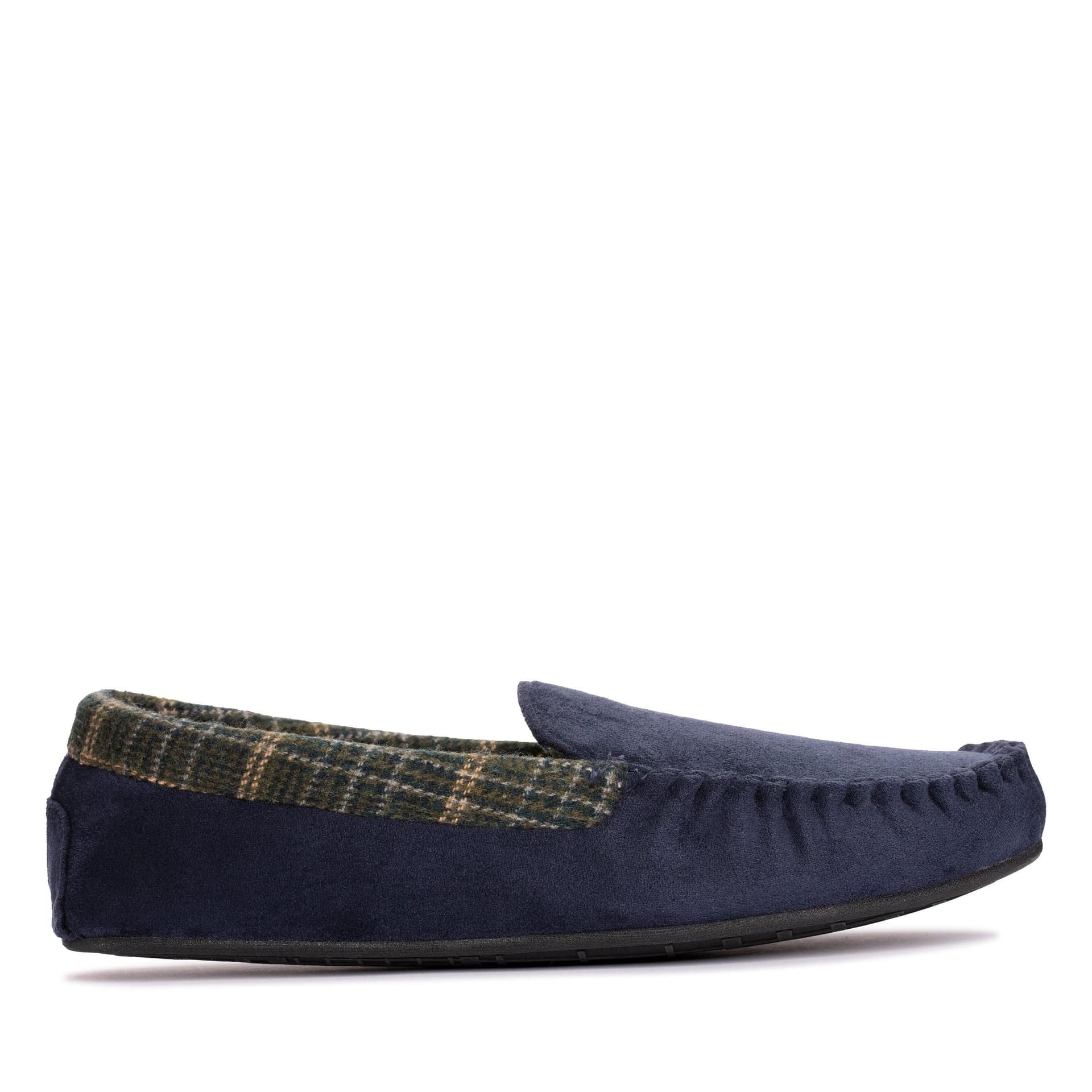 Clarks Clarks Men's Fireside Mocc Navy Slippers in Blue
