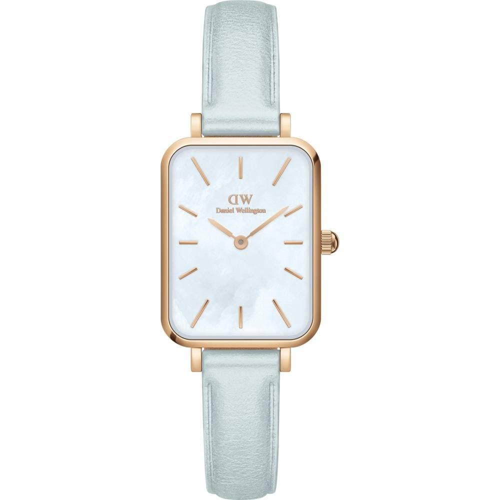 Daniel Wellington Daniel Wellington Women's DW00100638 Quadro 20mm Quartz Watch in Light Blue