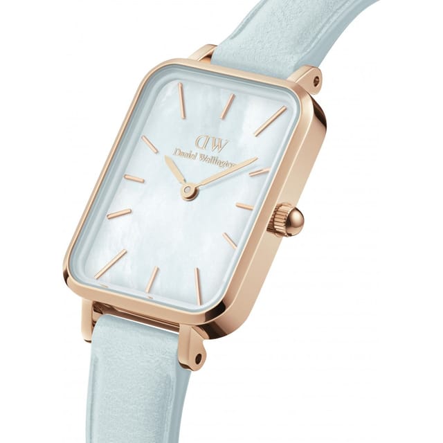 Daniel Wellington Daniel Wellington Women's DW00100638 Quadro 20mm Quartz Watch in Light Blue - 2