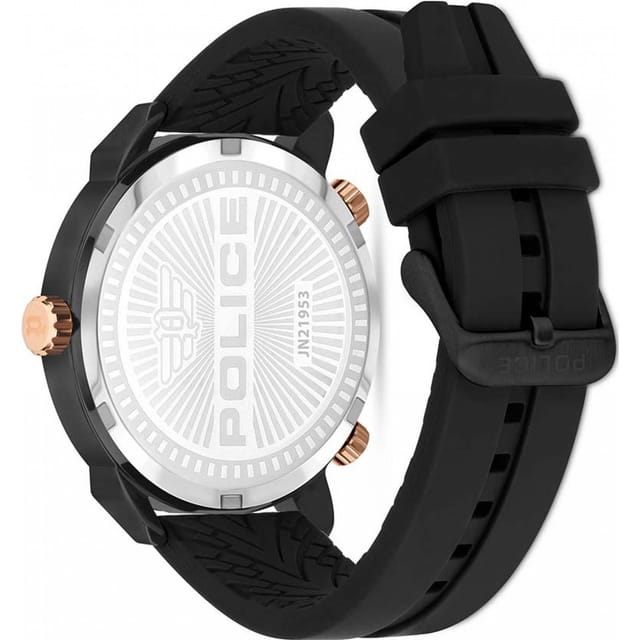 Police Police Men's PEWJN2195301 Ray 51mm Quartz Watch in Black - 3