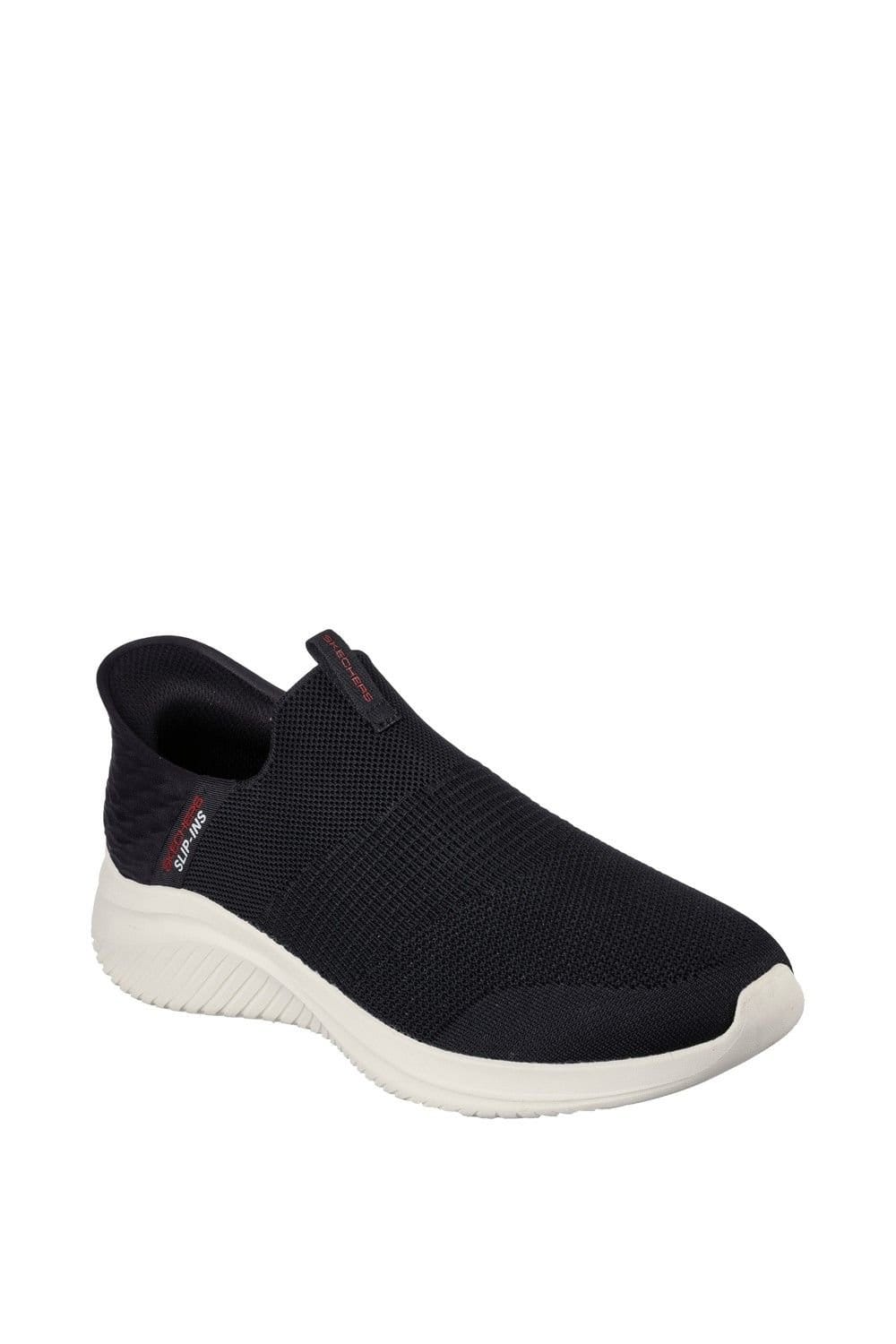 Skechers Skechers Men's Ultra Flex 3.0 Smooth Step Wide Trainers in Black - 1