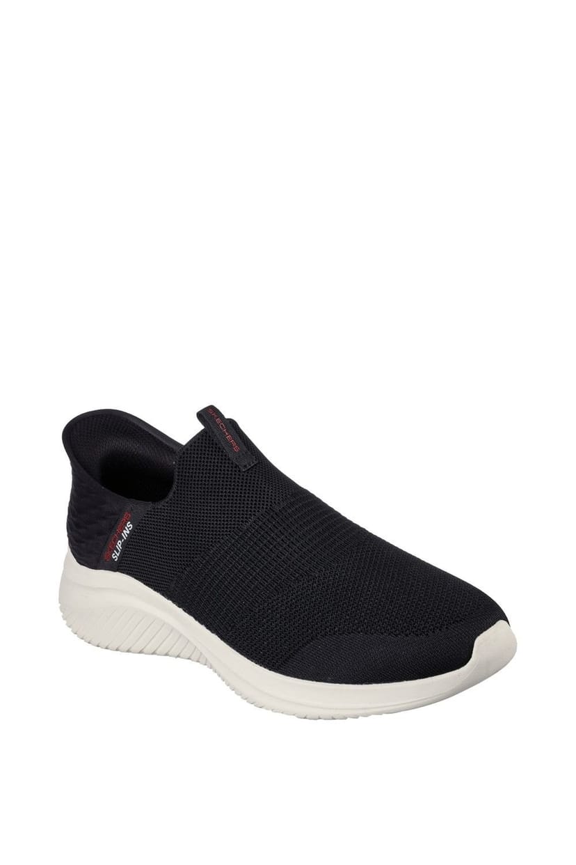 Skechers Skechers Men's Ultra Flex 3.0 Smooth Step Wide Trainers in Black - 1