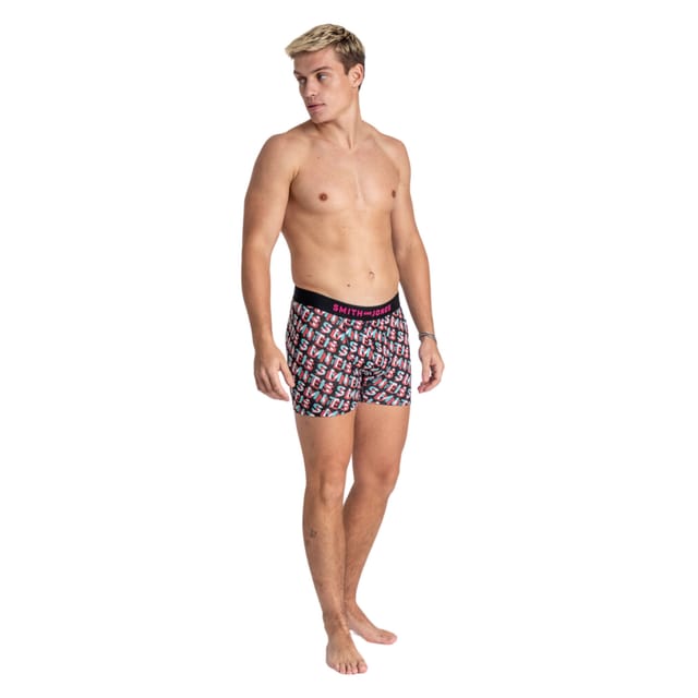 Smith & Jones Smith&Jones Men's Taden Boxers 7pk in Red - 2