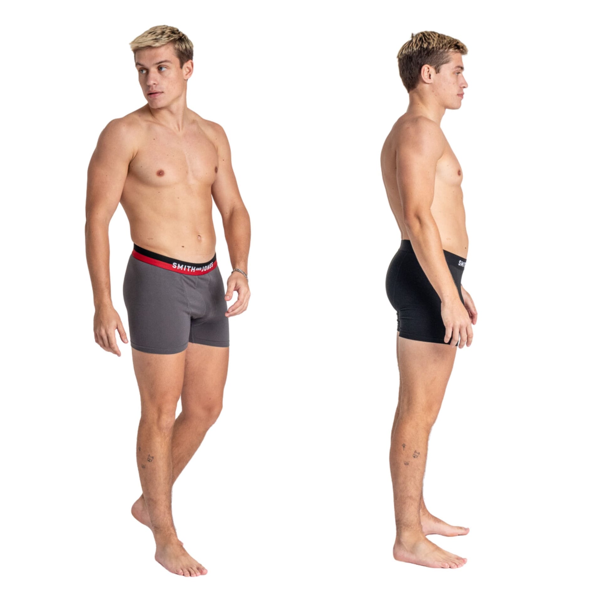 Smith & Jones Smith&Jones Men's Taden Boxers 7pk in Red - 4