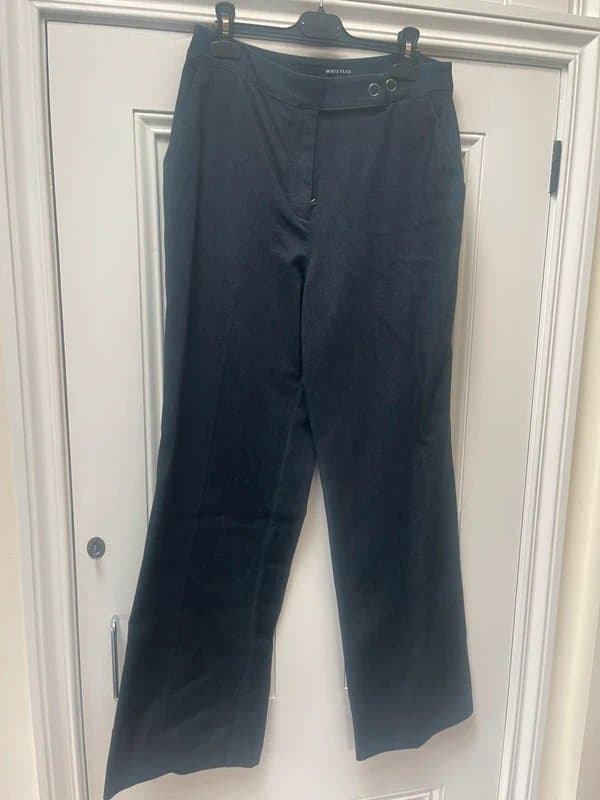Whistles Whistles soft denim trousers