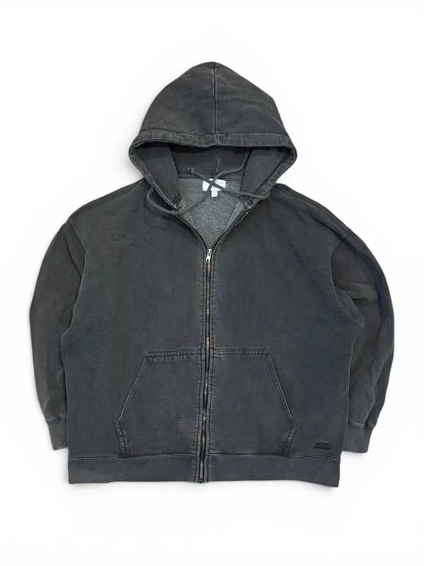 Pull & Bear Pull & Bear Stonewash Hoodie - Grey - S