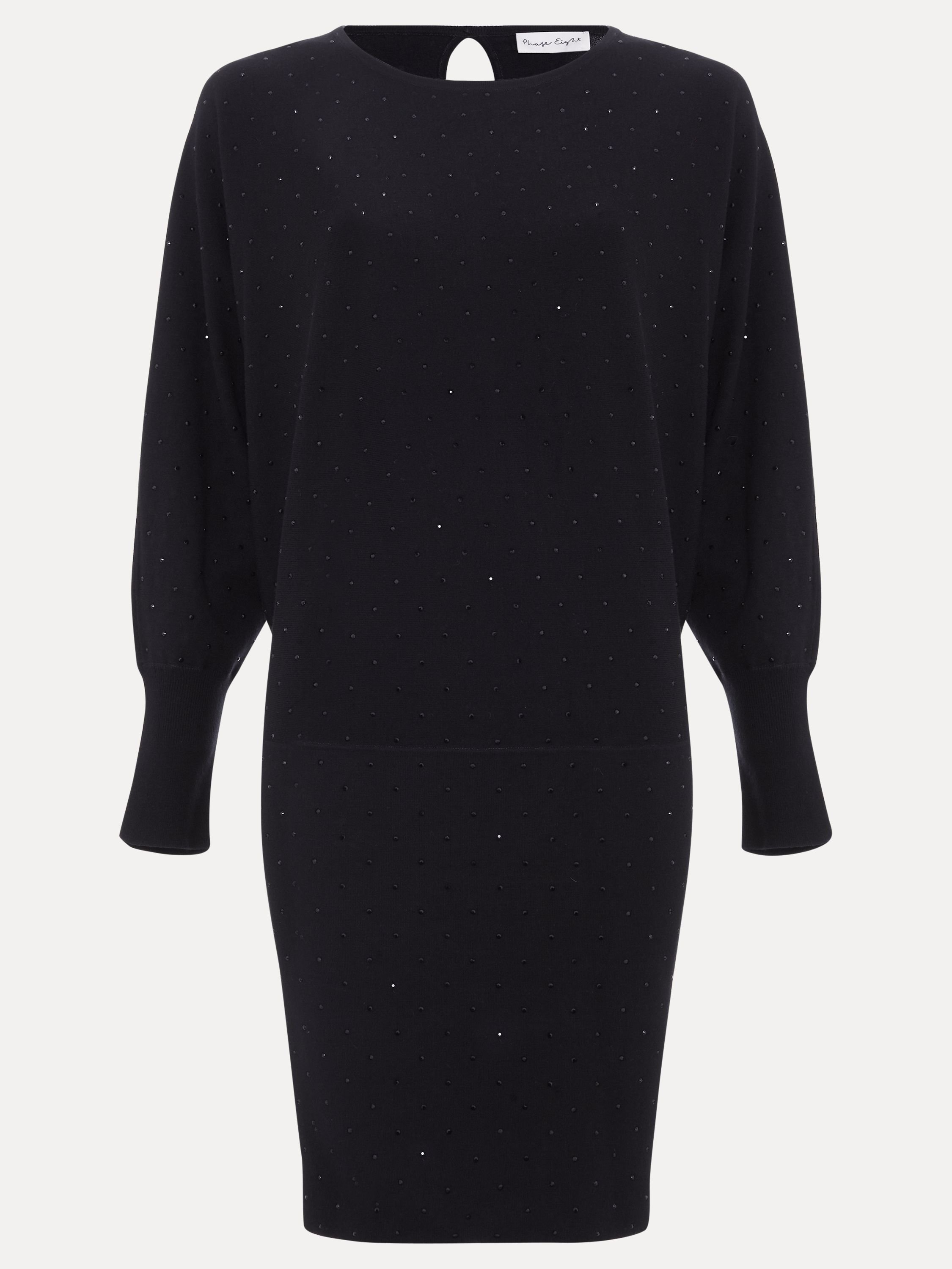 Phase Eight Phase Eight Women's Becca Hotfix Dress in Black - 2