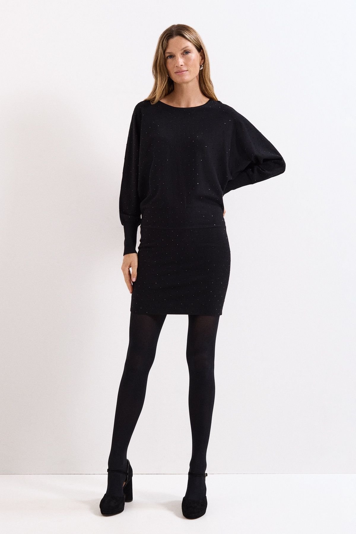 Phase Eight Phase Eight Women's Becca Hotfix Dress in Black - 3