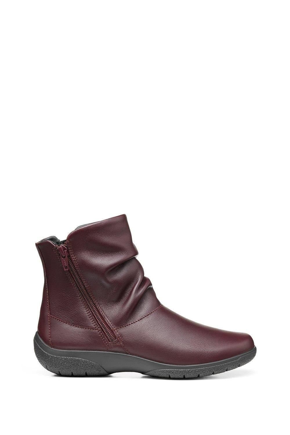 Hotter Hotter Women's 'Whisper' Ankle Boots in Wine