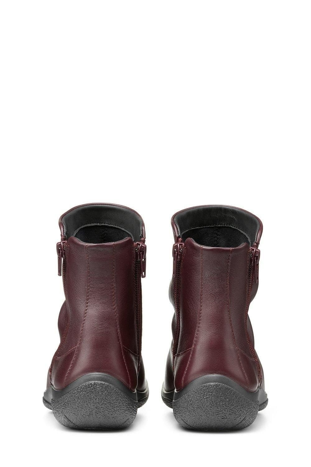 Hotter Hotter Women's 'Whisper' Ankle Boots in Wine - 4