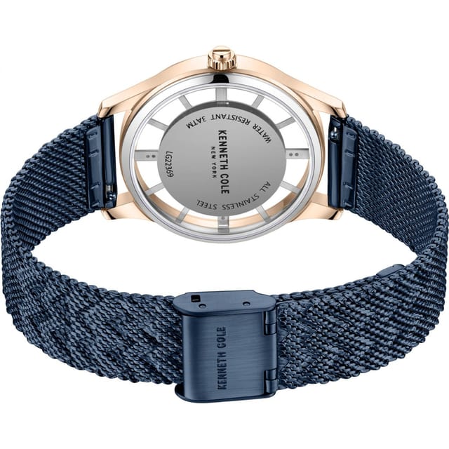 Kenneth Cole Kenneth Cole Women's KCWLG2236903 Classic 34mm Quartz Watch in Blue - 3
