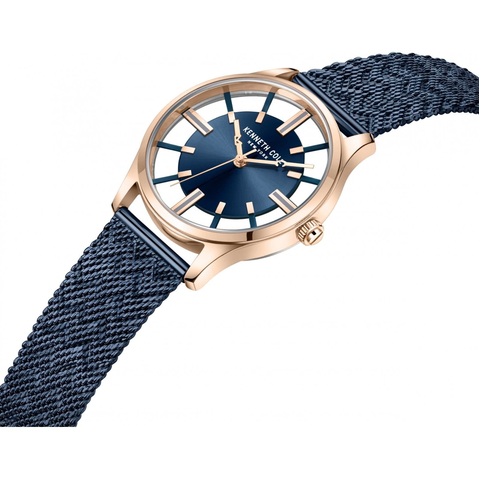 Kenneth Cole Kenneth Cole Women's KCWLG2236903 Classic 34mm Quartz Watch in Blue - 4