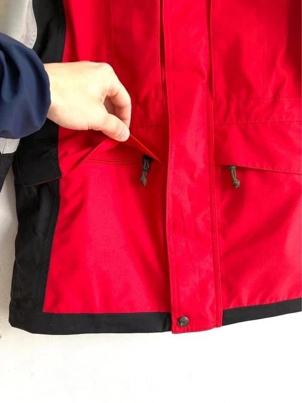 The North Face The north face black box search and rescue waterproof jacket Red/black Size Small