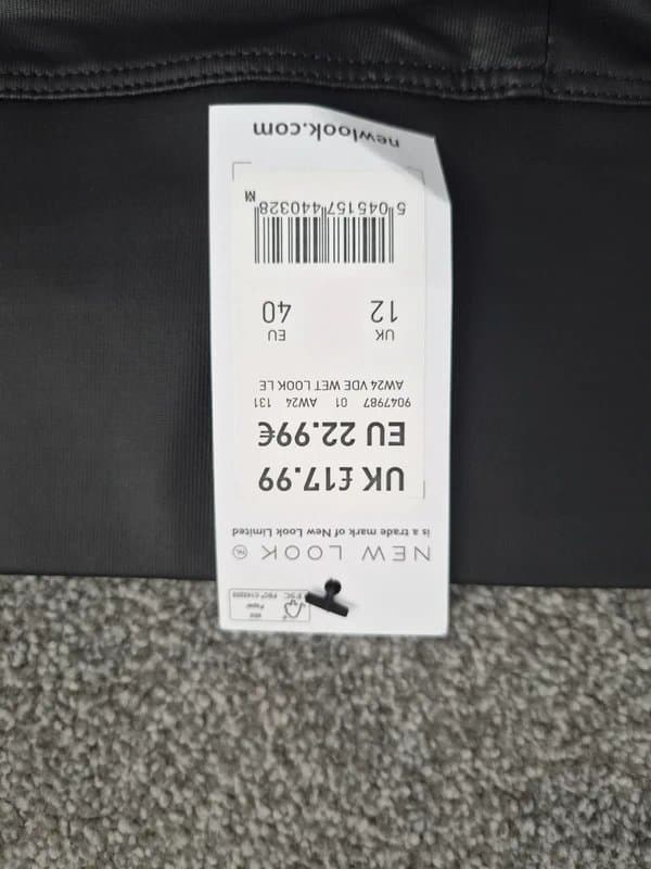 New Look Leather look leggings