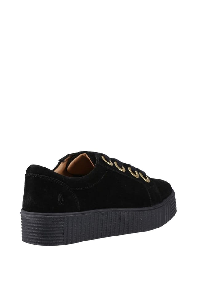 Hush Puppies Hush Puppies Women's Tamsin Suede Trainer in Black - 2