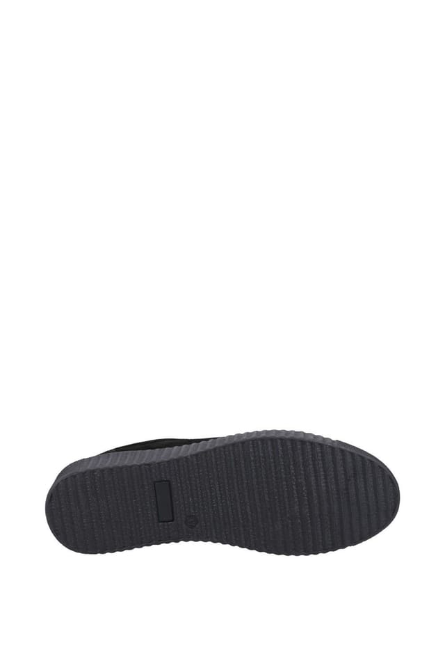 Hush Puppies Hush Puppies Women's Tamsin Suede Trainer in Black - 3