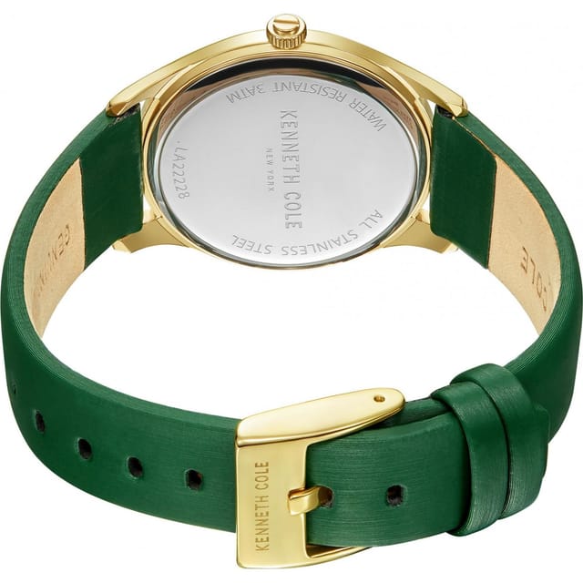 Kenneth Cole Kenneth Cole Women's KCWLA2222803 Classic 34mm Quartz Watch in Green - 2