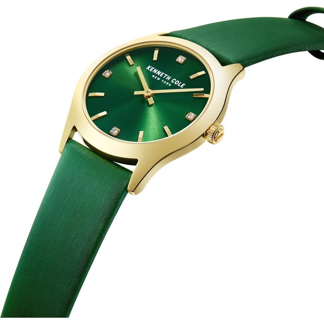 Kenneth Cole Kenneth Cole Women's KCWLA2222803 Classic 34mm Quartz Watch in Green - 3