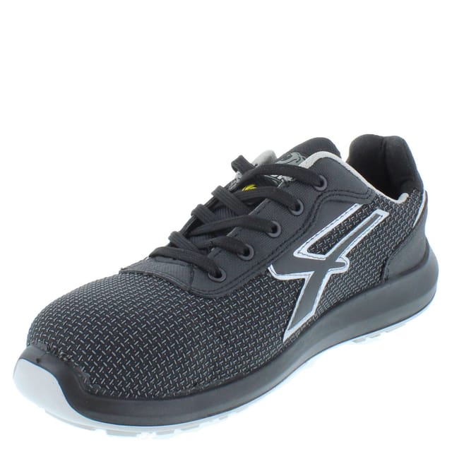 U-Power U-Power Men's Astro ESD S3 Metal-Free Lightweight Safety Trainers in Black - 3