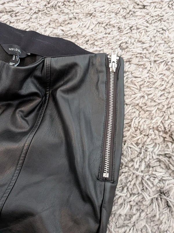 New Look Women's leather look leggings