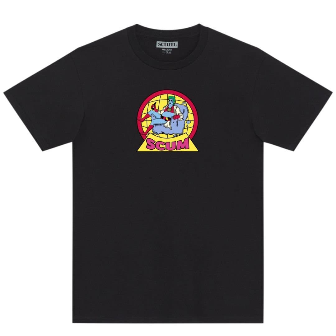 Scum Scum Men's Captain Chill T-Shirt - Black