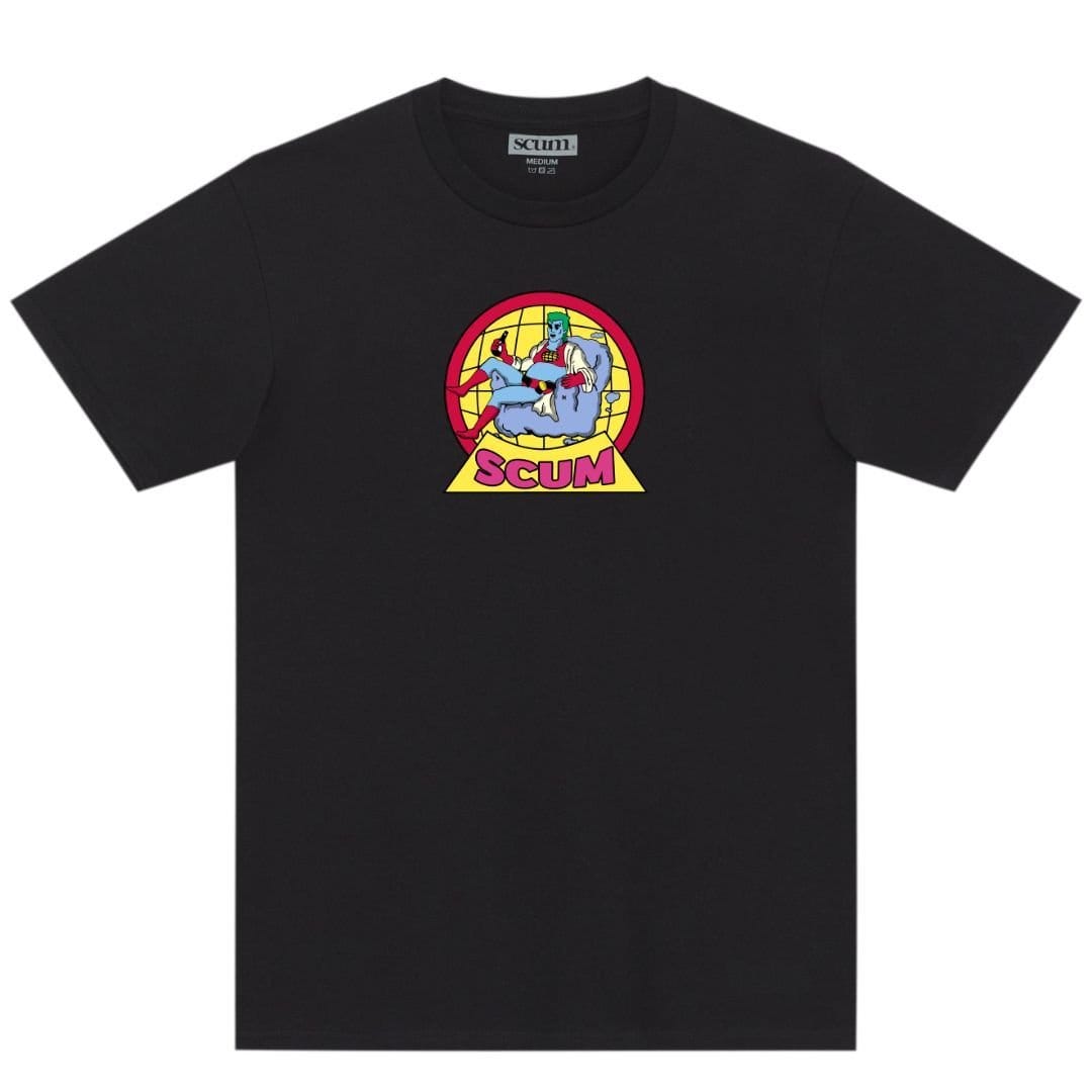 Scum Men's Captain Chill T-Shirt - Black
