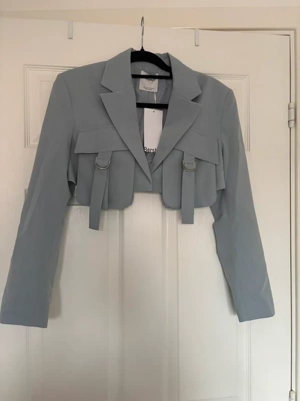Bershka Bershka Utility Cropped Blazer