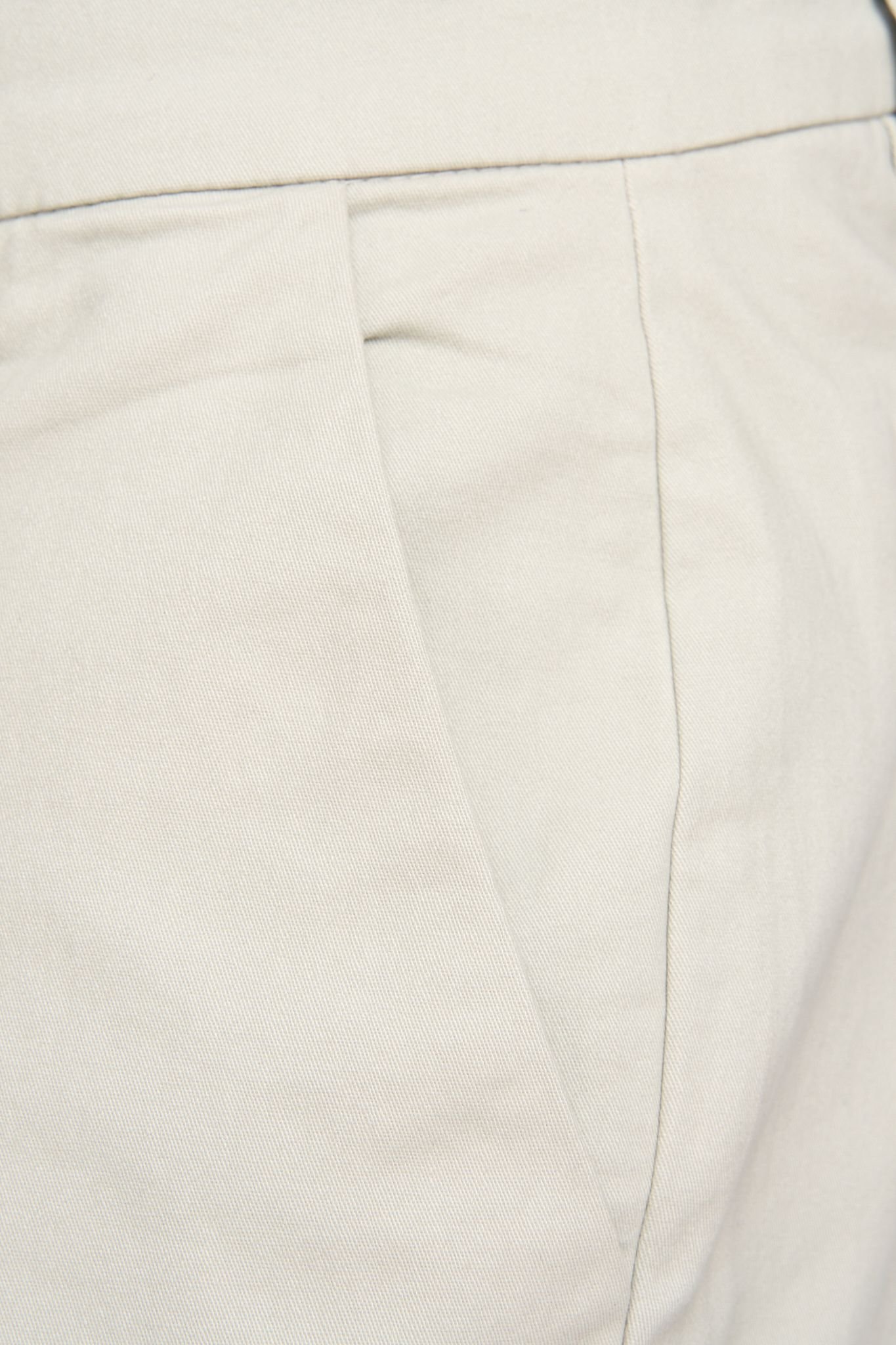 Bewley&Ritch Bewley&Ritch Men's Clarksten Cotton Stretch Regular Fit Chino Shorts in Light Grey - 4