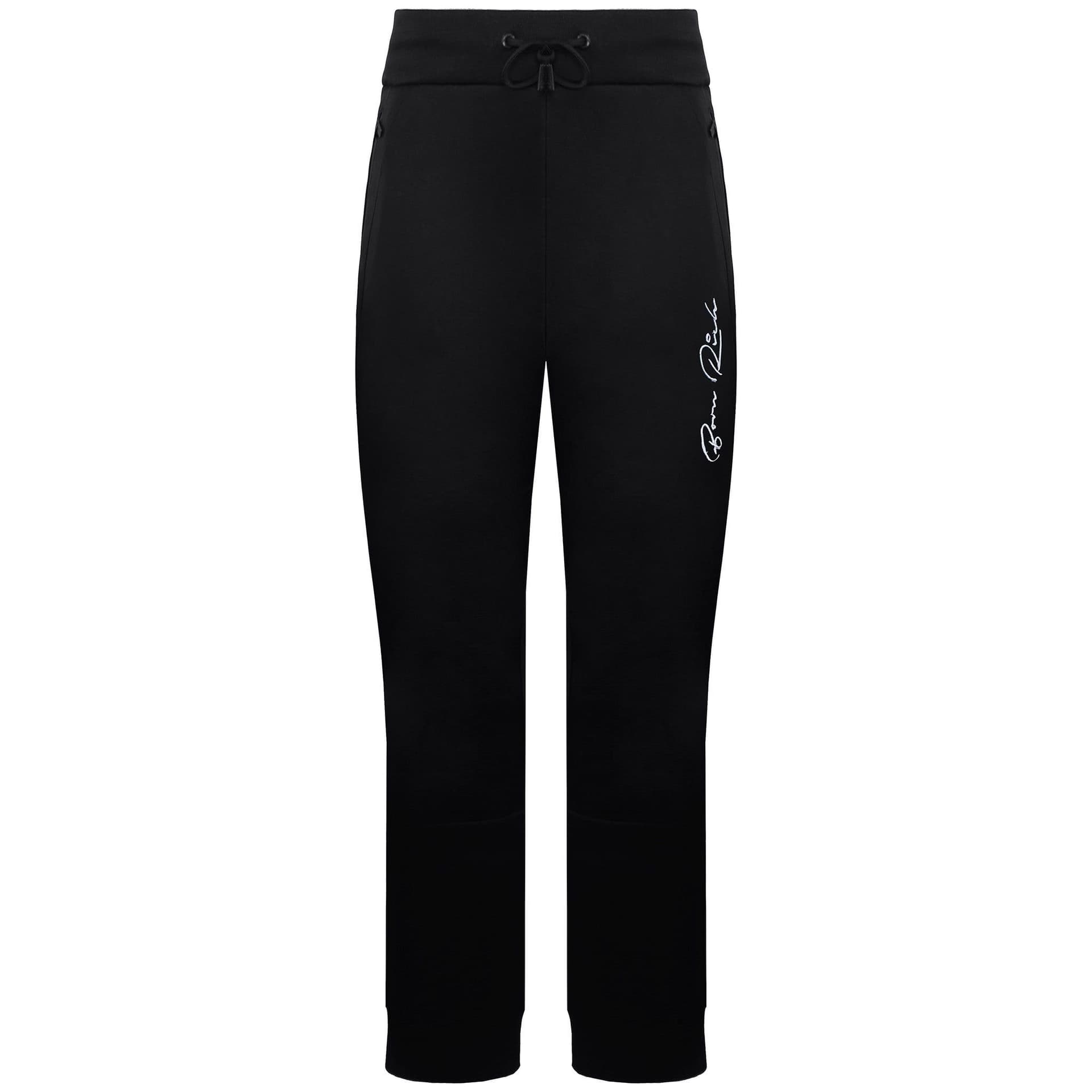 Born Rich Born Rich Men's Agosto Black Track Pants