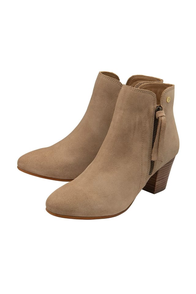 Ravel Ravel Women's 'Tulli' Suede Ankle Boots in Beige - 2