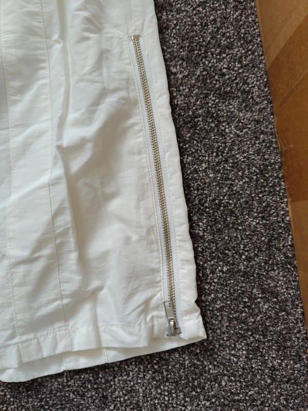 New Look New look Y2K White Cargo Pants Dream Sport Low Rise straight leg