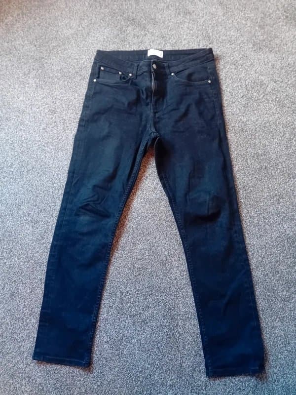 ASOS Design Slim black trousers