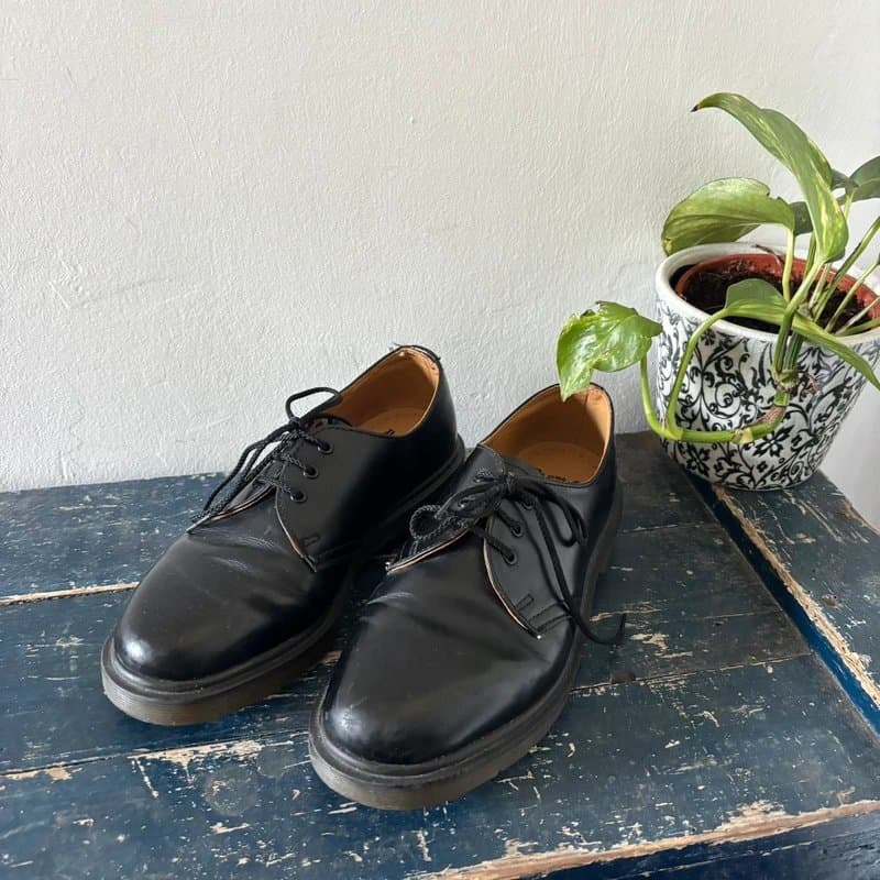 Dr. Martens Dr Martens black leather Oxford shoes size 5
