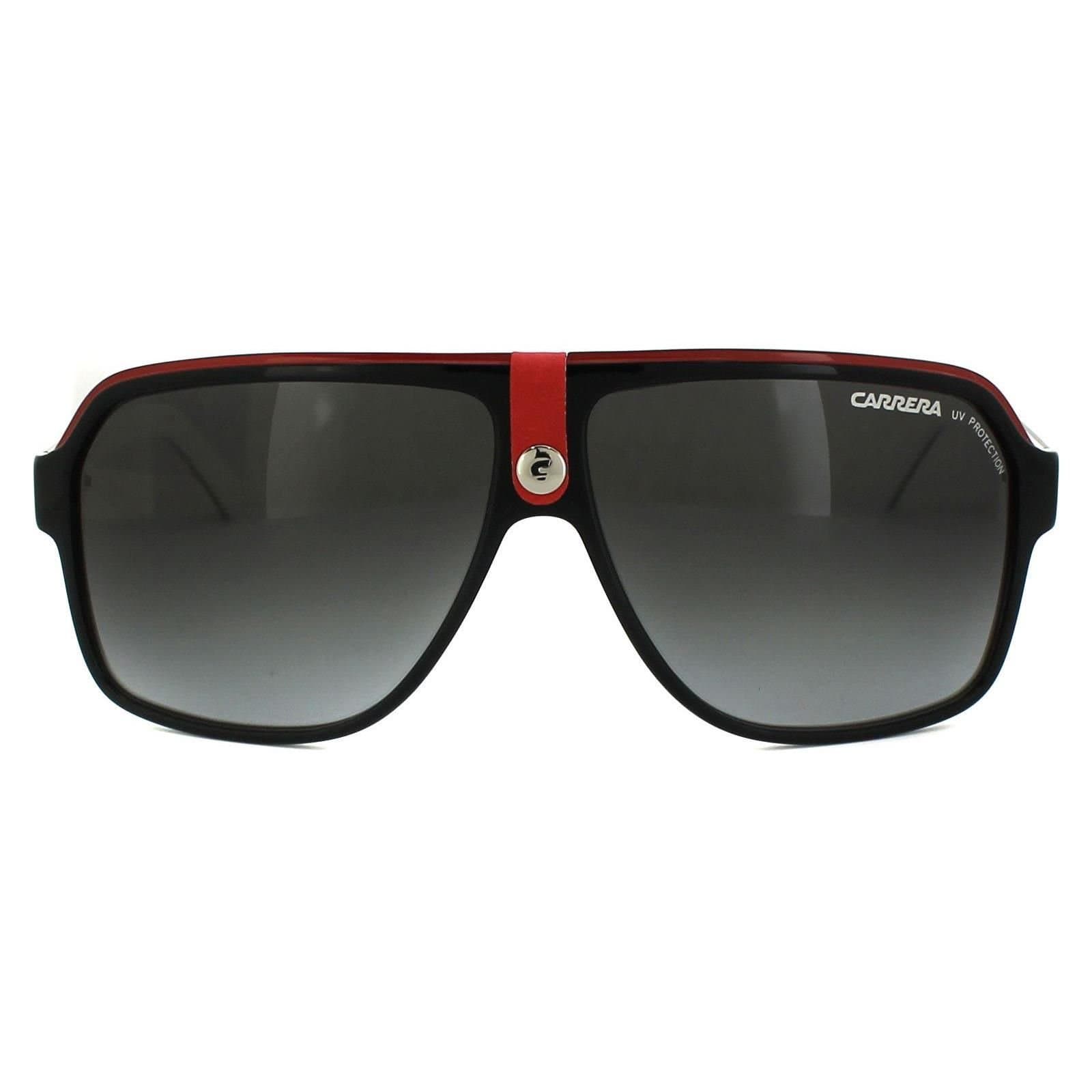 Carrera Carrera Men's Aviator Black & White Black Gradient Sunglasses