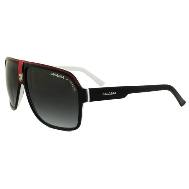 Carrera Carrera Men's Aviator Black & White Black Gradient Sunglasses - 2
