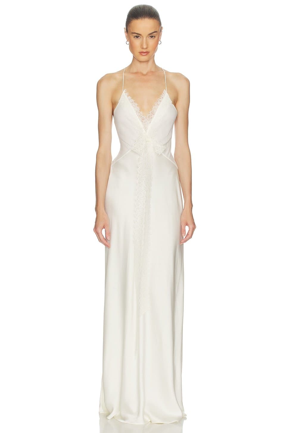 revolve Mix Media Slip Dress