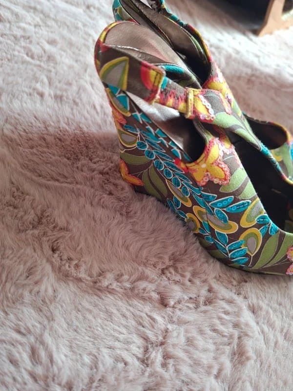 New Look New look wedge slingbacks