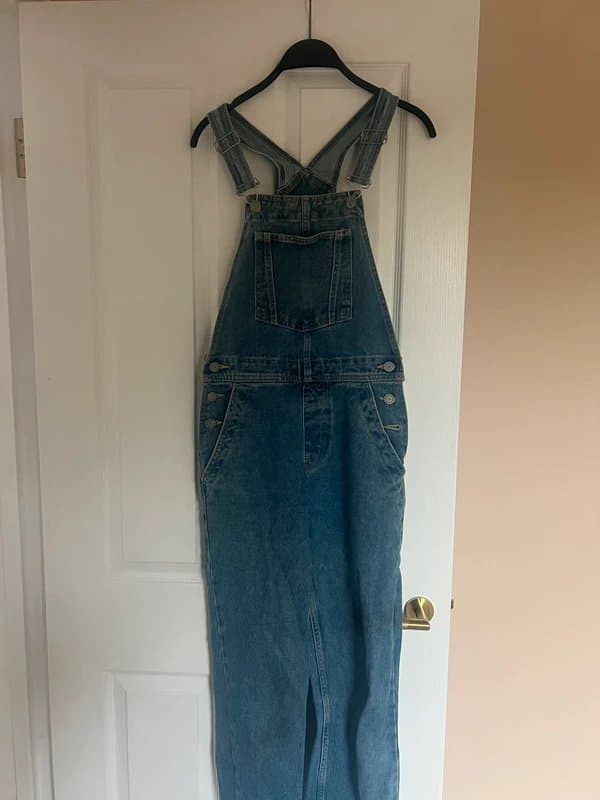 ASOS Design ASOS blue denim dungarees size 6