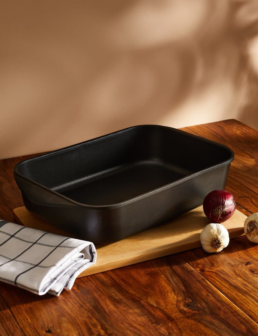 Marks & Spencer M&S Large Cast Aluminium Roaster 40cm Charcoal