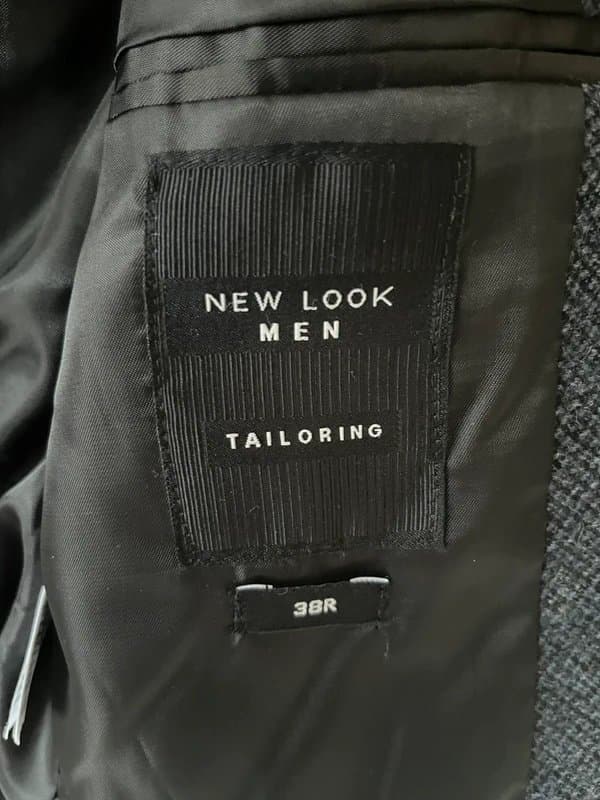 New Look Men’s Navy Blazer – New Look Tailoring – 38R