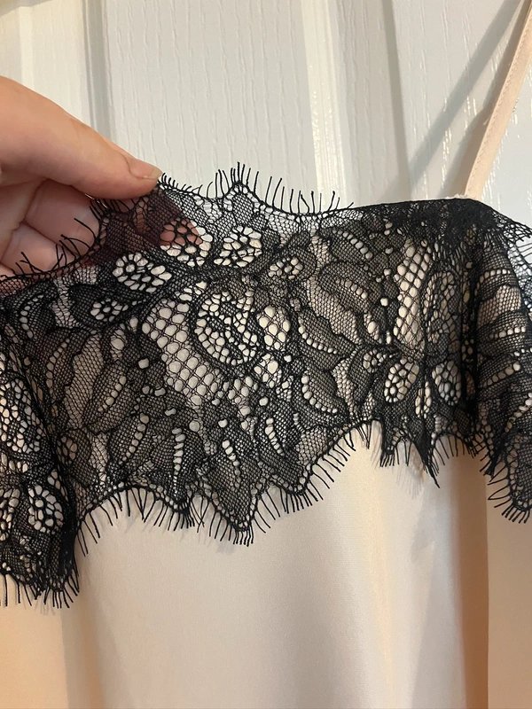 ASOS ASOS Design Silk & Lace Top - Size 8 - Brand New - 1