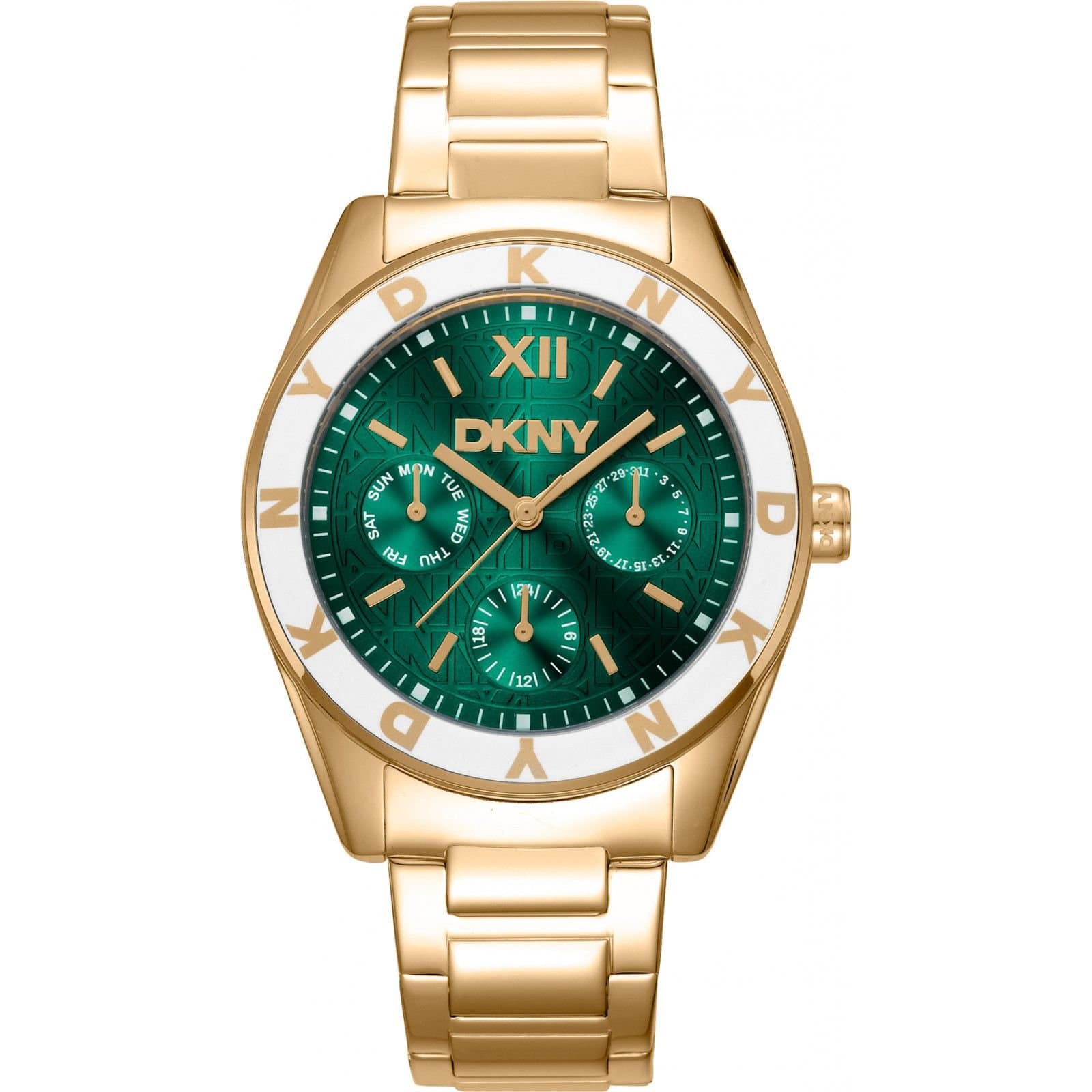DKNY DKNY Women's DK1L073M0035 Chambers 36mm Quartz Watch in Gold