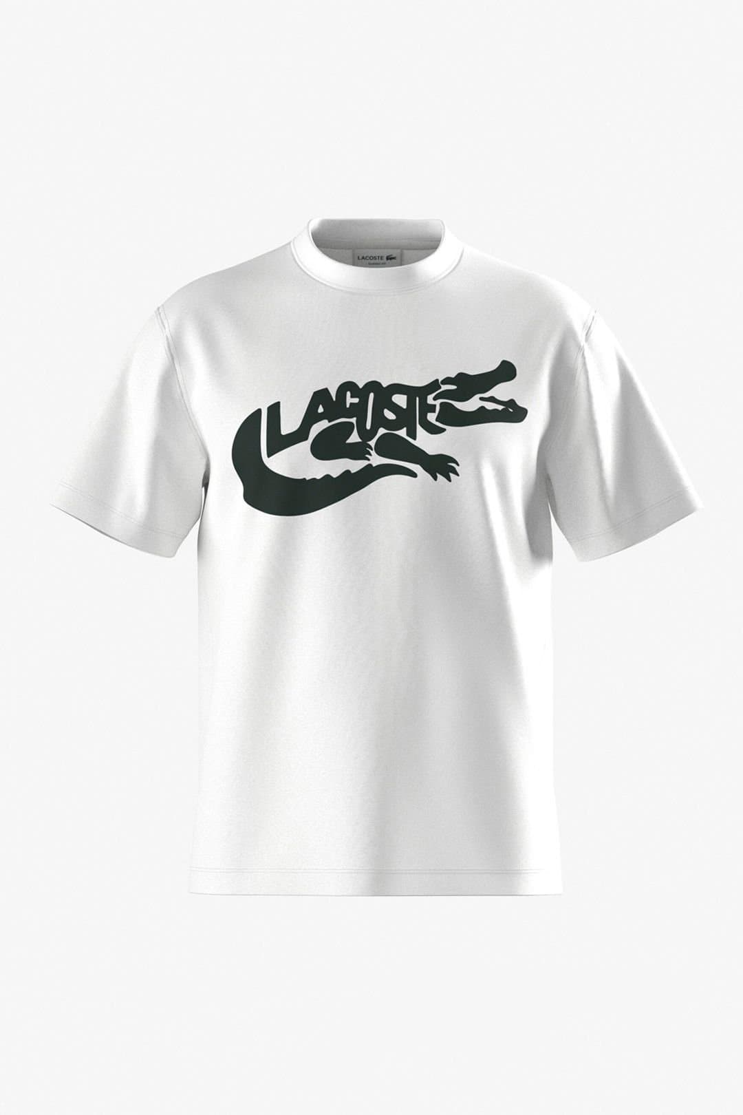 Lacoste Lacoste Men's Print T-Shirt White